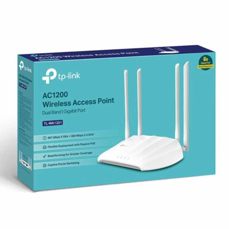 TL-WA1201 WIRELESS ACCESS POINT AC1200 TP-LINK — Buy in Cyprus with Fast Delivery