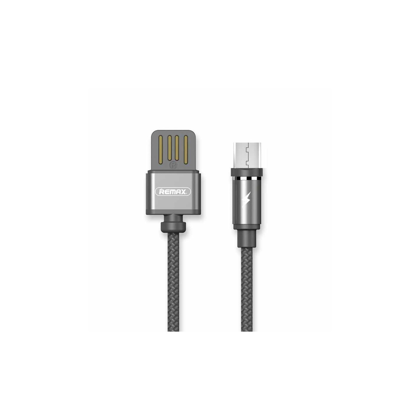 Remax RC-095m Gravity Magnetic Micro-USB Cable 1m w/LED (Boxed) — Buy in Cyprus with Fast Delivery