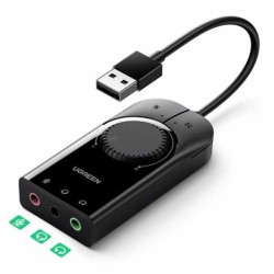 40964 SOUND CARD USB2.0 BLACK UGREEN — Buy in Cyprus with Fast Delivery