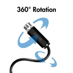 LED016 USB-A LED STARLIGHT, 6-LIGHT PATTERN W FLEXIBLE GOOSENECK, LOGILINK — Buy in Cyprus with Fast Delivery