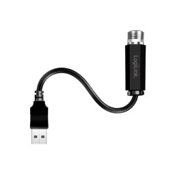 LED016 USB-A LED STARLIGHT, 6-LIGHT PATTERN W FLEXIBLE GOOSENECK, LOGILINK — Buy in Cyprus with Fast Delivery