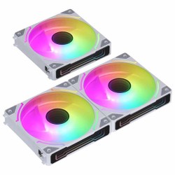 Sama YE1203WH ARGB 120mm 3-Fan Set White (Boxed) — Buy in Cyprus with Fast Delivery