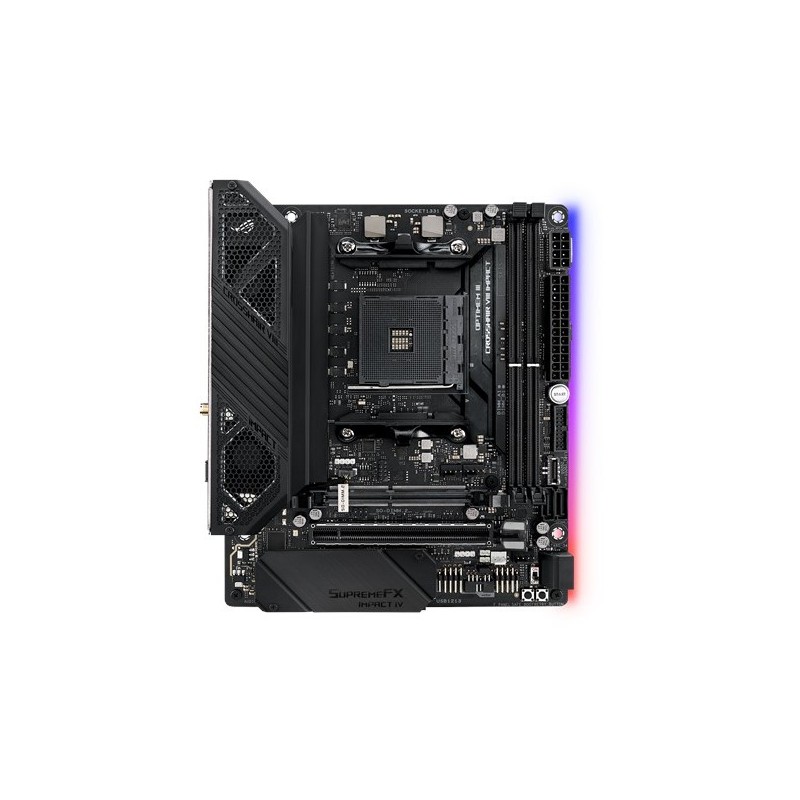 Buy ASUS ROG Crosshair VIII Impact - X570 - AM4 DDR4 Gaming Motherboard, 64GB Max in Cyprus, Nicosia, Limassol, Larnaka, Pafos