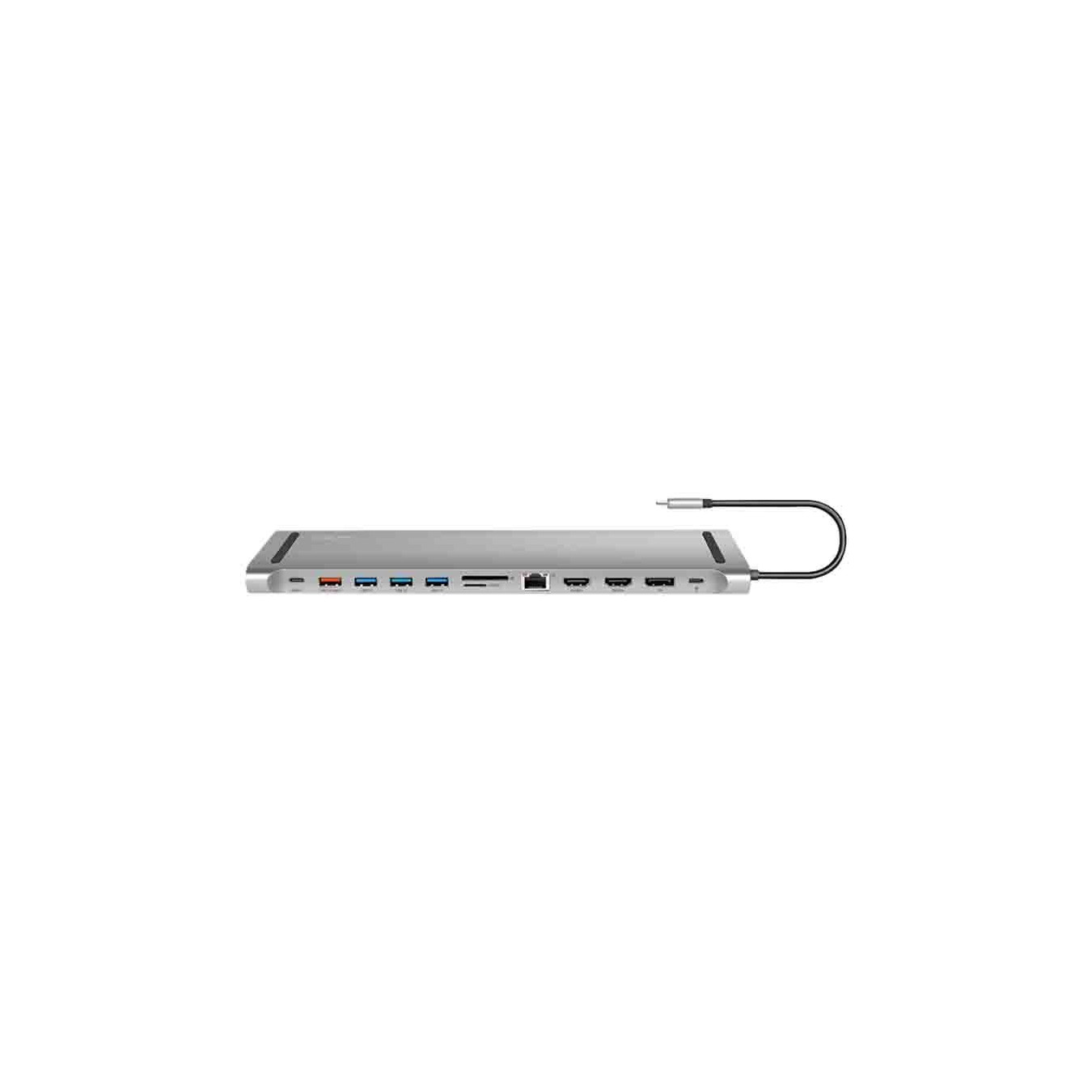 LogiLink UA0411 USB 3.2 Docking Station – 12-Port, 100W PD | Armenius Store