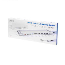 LogiLink UA0411 USB 3.2 Docking Station – 12-Port, 100W PD | Armenius Store