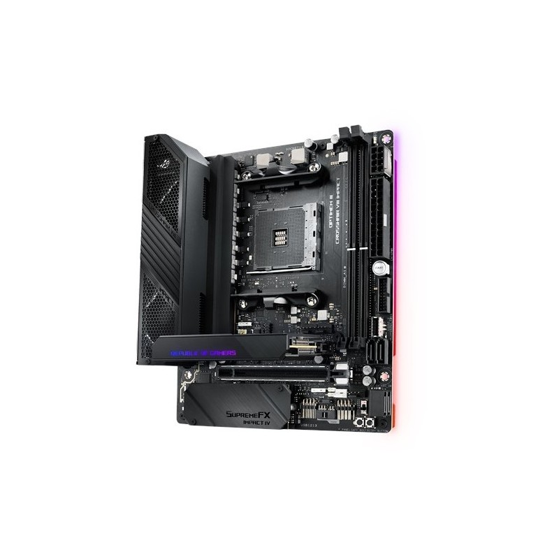 Buy ASUS ROG Crosshair VIII Impact - X570 - AM4 DDR4 Gaming Motherboard, 64GB Max in Cyprus, Nicosia, Limassol, Larnaka, Pafos