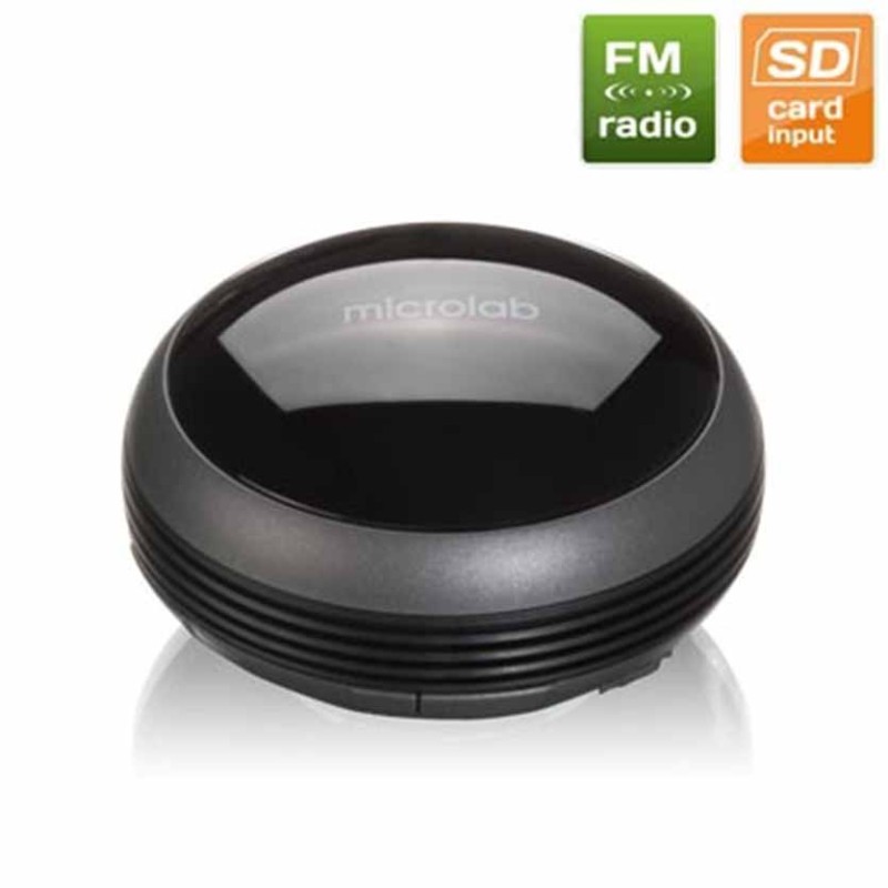 MD112 PORTABLE SPEAKER W RADIO MICROLAB — Buy in Cyprus with Fast Delivery