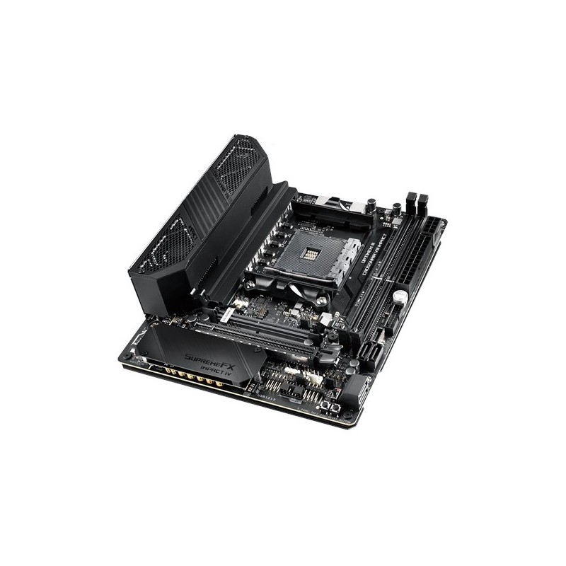 Buy ASUS ROG Crosshair VIII Impact - X570 - AM4 DDR4 Gaming Motherboard, 64GB Max in Cyprus, Nicosia, Limassol, Larnaka, Pafos