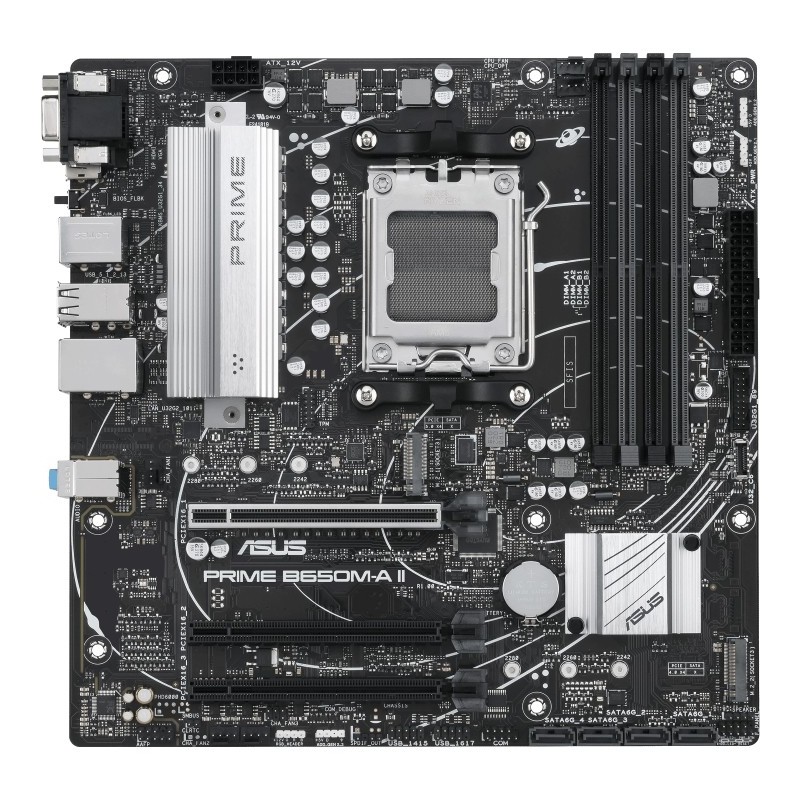 Buy ASUS PRIME B650M-A II CSM - mATX AM5 Motherboard, DDR5, 128GB Max in Cyprus, Nicosia, Limassol, Larnaka, Pafos