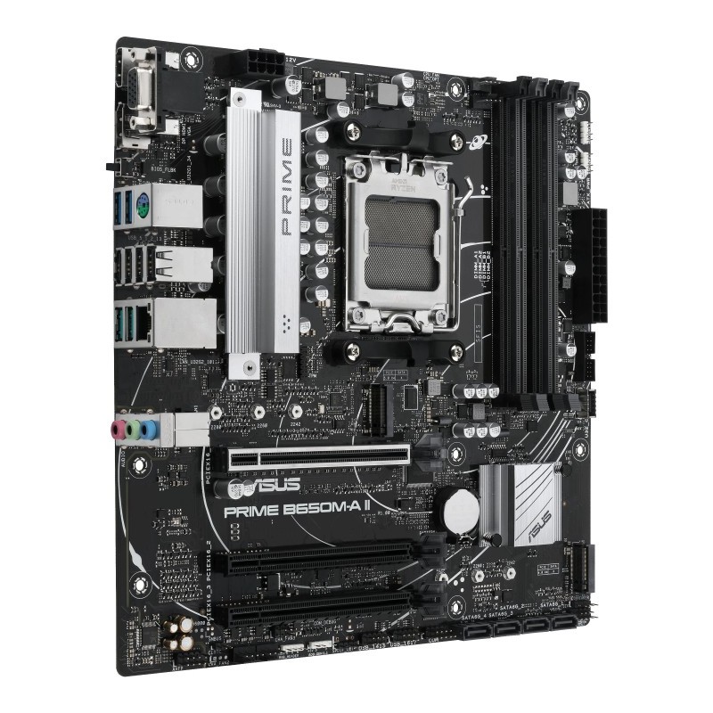 Buy ASUS PRIME B650M-A II CSM - mATX AM5 Motherboard, DDR5, 128GB Max in Cyprus, Nicosia, Limassol, Larnaka, Pafos
