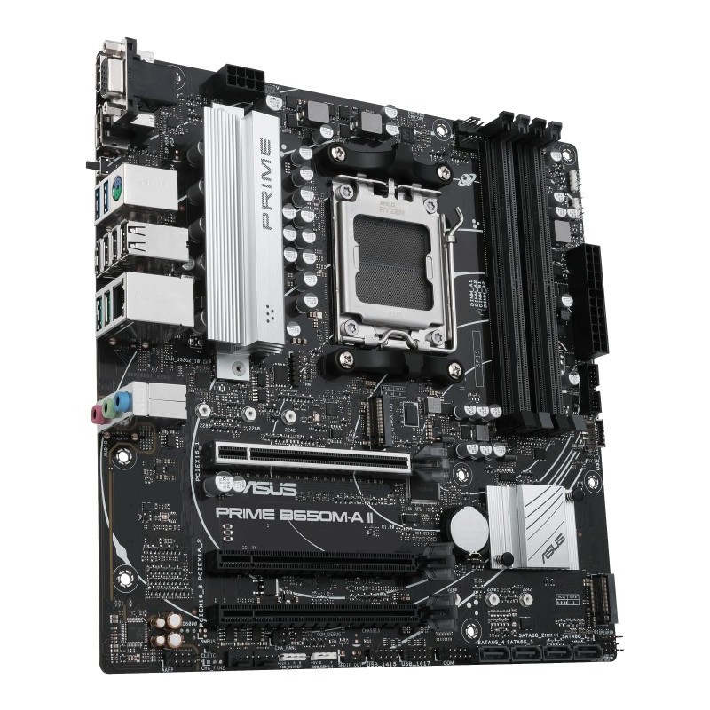 Buy ASUS PRIME B650M-A II CSM - mATX AM5 Motherboard, DDR5, 128GB Max in Cyprus, Nicosia, Limassol, Larnaka, Pafos