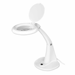WZ0059 MAGNIFYING DESK GLASS LAMP 3 & 12 DIOPTER LOGILINK — Buy in Cyprus with Fast Delivery