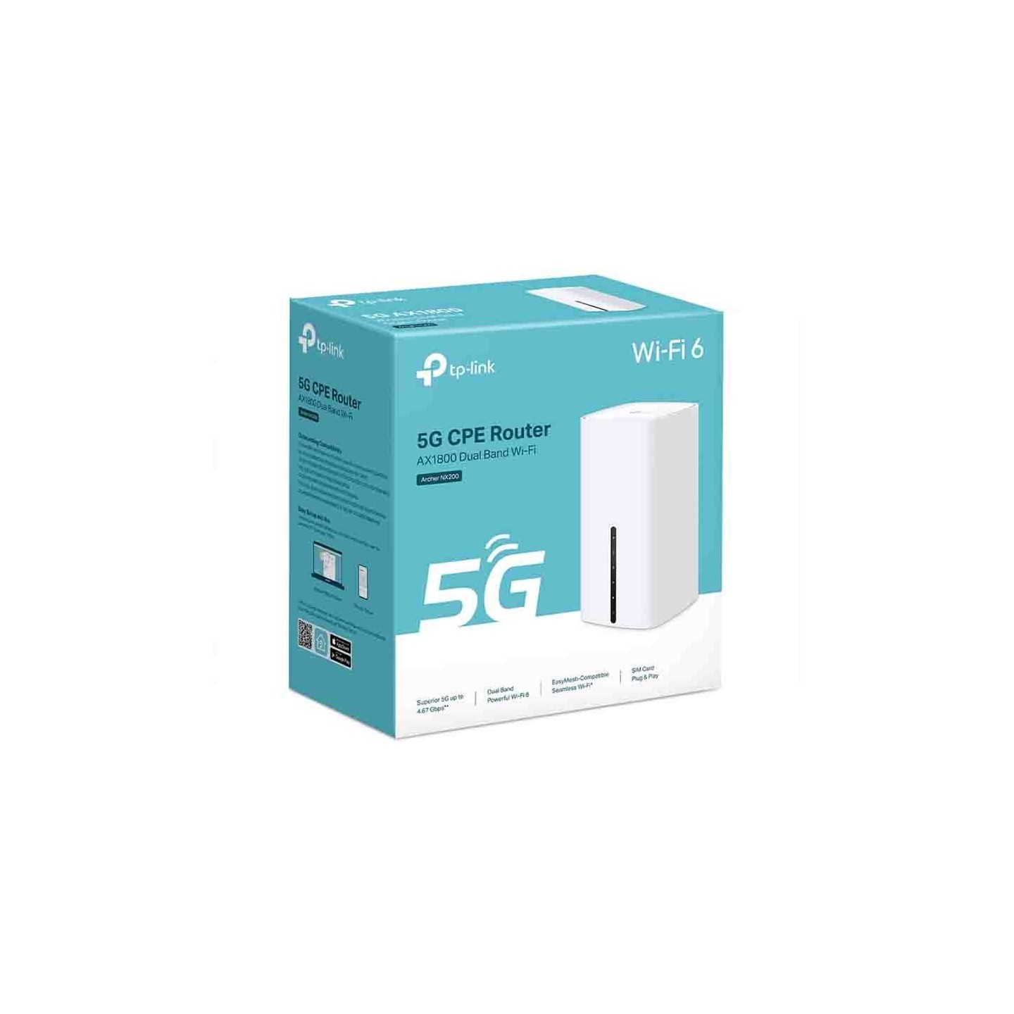 ARCHER NX200 WIRELESS DUAL BAND AX1800 5G GIGABIT ROUTER TP-LINK — Buy in Cyprus with Fast Delivery