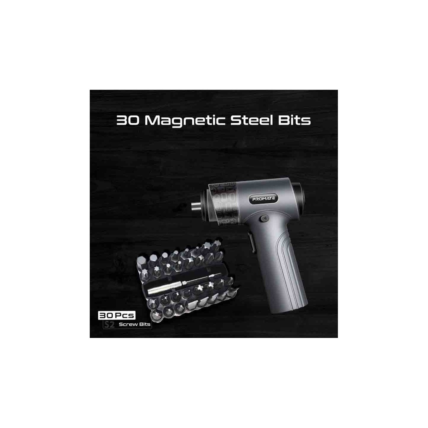 Buy PROTOOLS-31G WIRELESS SCREWDRIVER SET 36PCS LED LIGHT PROMATE in Cyprus, Nicosia, Limassol, Larnaka, Pafos