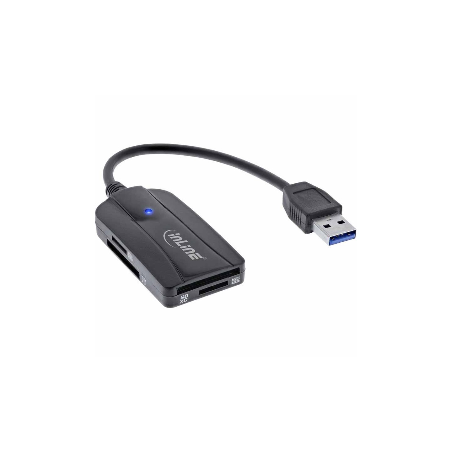 Buy 66772A CARD READER USB3.2 USB-A FOR SD SDHC SDXC INLINE in Cyprus, Nicosia, Limassol, Larnaka, Pafos