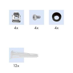 Buy NP0057 CAT.6 PATCH PANEL 16 PORTS SHIELDED, 19 INCH RACK MOUNT, BLACK, LOGILINK in Cyprus, Nicosia, Limassol, Larnaka, Pafos