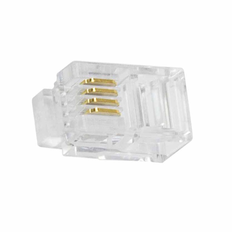 MP0017 RJ10 MODULAR PLUG X100 UNSHIELDED, LOGILINK — Buy in Cyprus with Fast Delivery