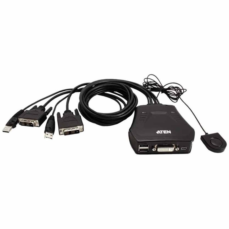 CS22D USB DVI KVM SWITCH W 2-PORT ATEN — Buy in Cyprus with Fast Delivery