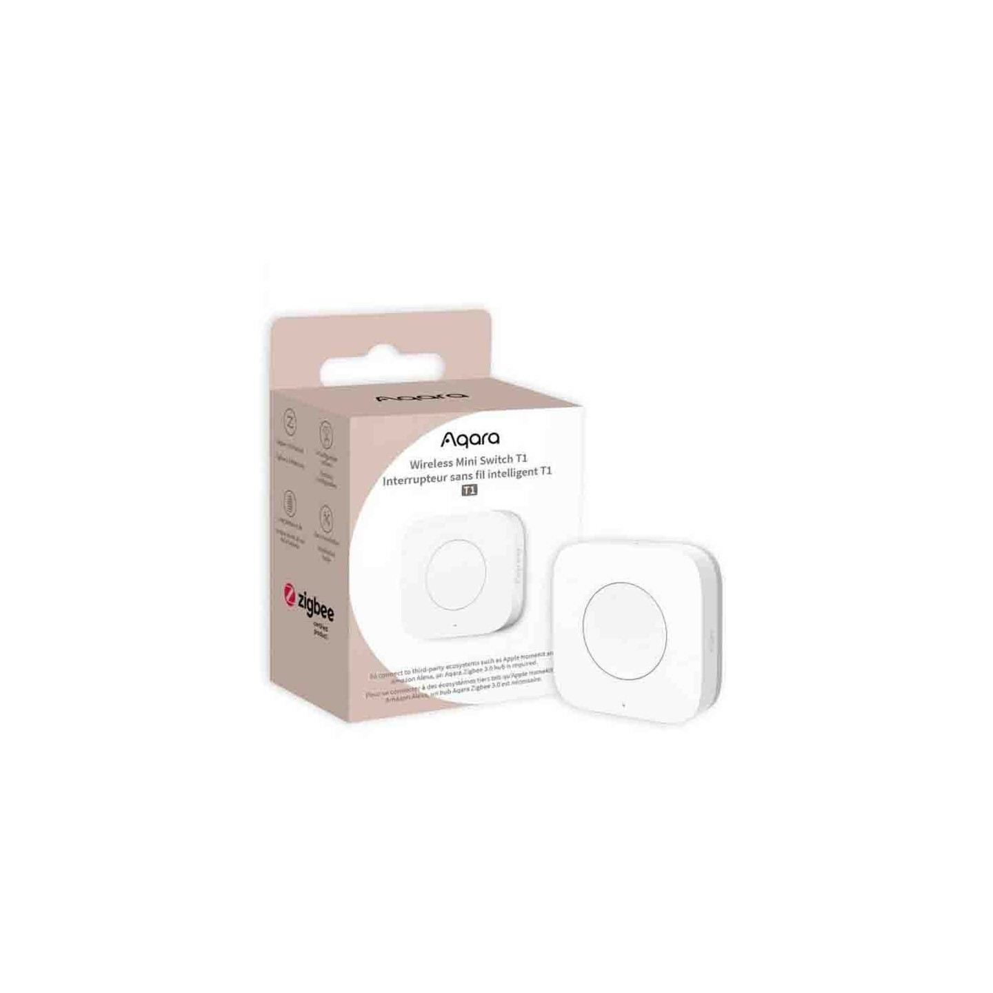 Buy WB-R02D WIRELESS MINI SWITCH T1, WHITE AQARA in Cyprus, Nicosia, Limassol, Larnaka, Pafos