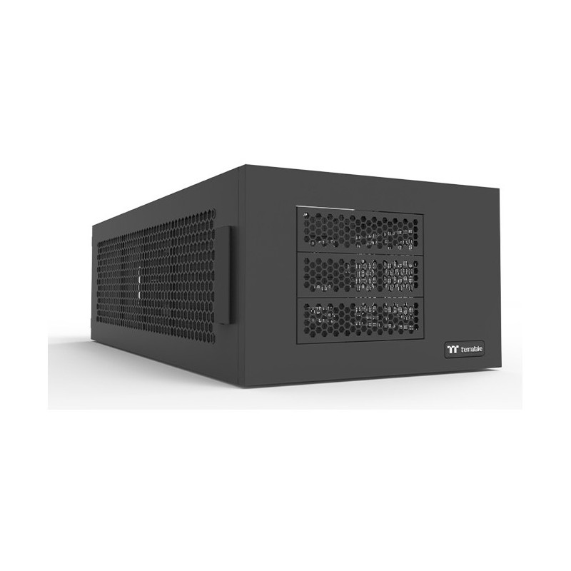 Buy Thermaltake AX100 - Rack PC Case - Black SPCC Steel, 8x3.5\" & 8x2.5\", Supp... in Cyprus, Nicosia, Limassol, Larnaka, Pafos