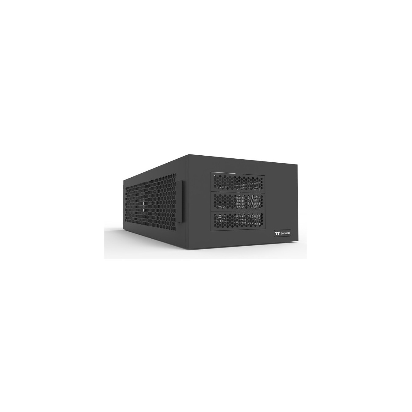 Thermaltake AX100 - Rack PC Case - Black SPCC Steel, 8x3.5\" & 8x2.5\", Supports 480mm Radiator, PSU up to 220mm
