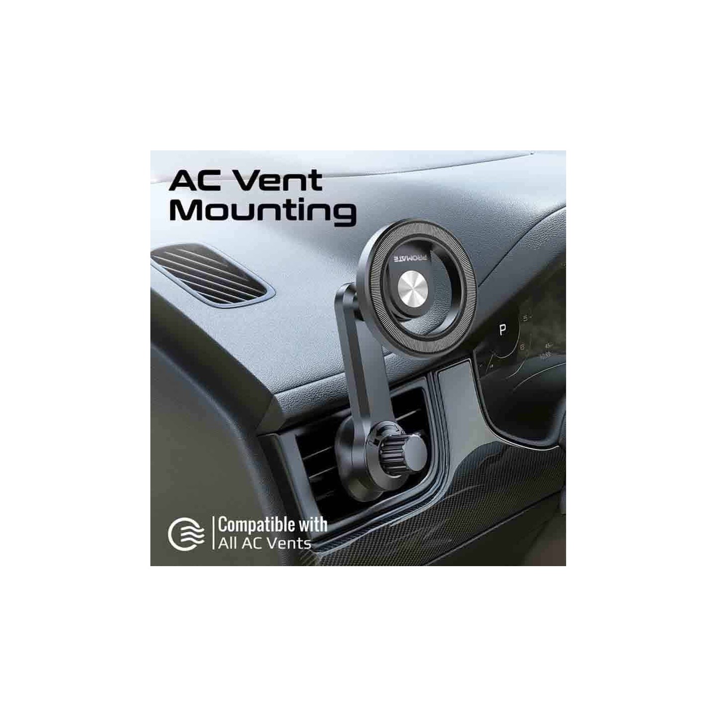 Buy MAGHOOP-AV MAGNETIC RING SMARTPHONE HOLDER FOR AC VENT,GRADLELESS PROMATE in Cyprus, Nicosia, Limassol, Larnaka, Pafos