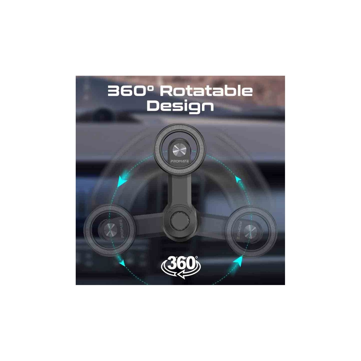 Buy MAGHOOP-AV MAGNETIC RING SMARTPHONE HOLDER FOR AC VENT,GRADLELESS PROMATE in Cyprus, Nicosia, Limassol, Larnaka, Pafos