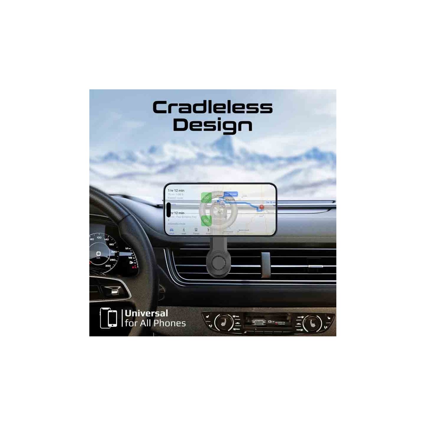 Buy MAGHOOP-AV MAGNETIC RING SMARTPHONE HOLDER FOR AC VENT,GRADLELESS PROMATE in Cyprus, Nicosia, Limassol, Larnaka, Pafos