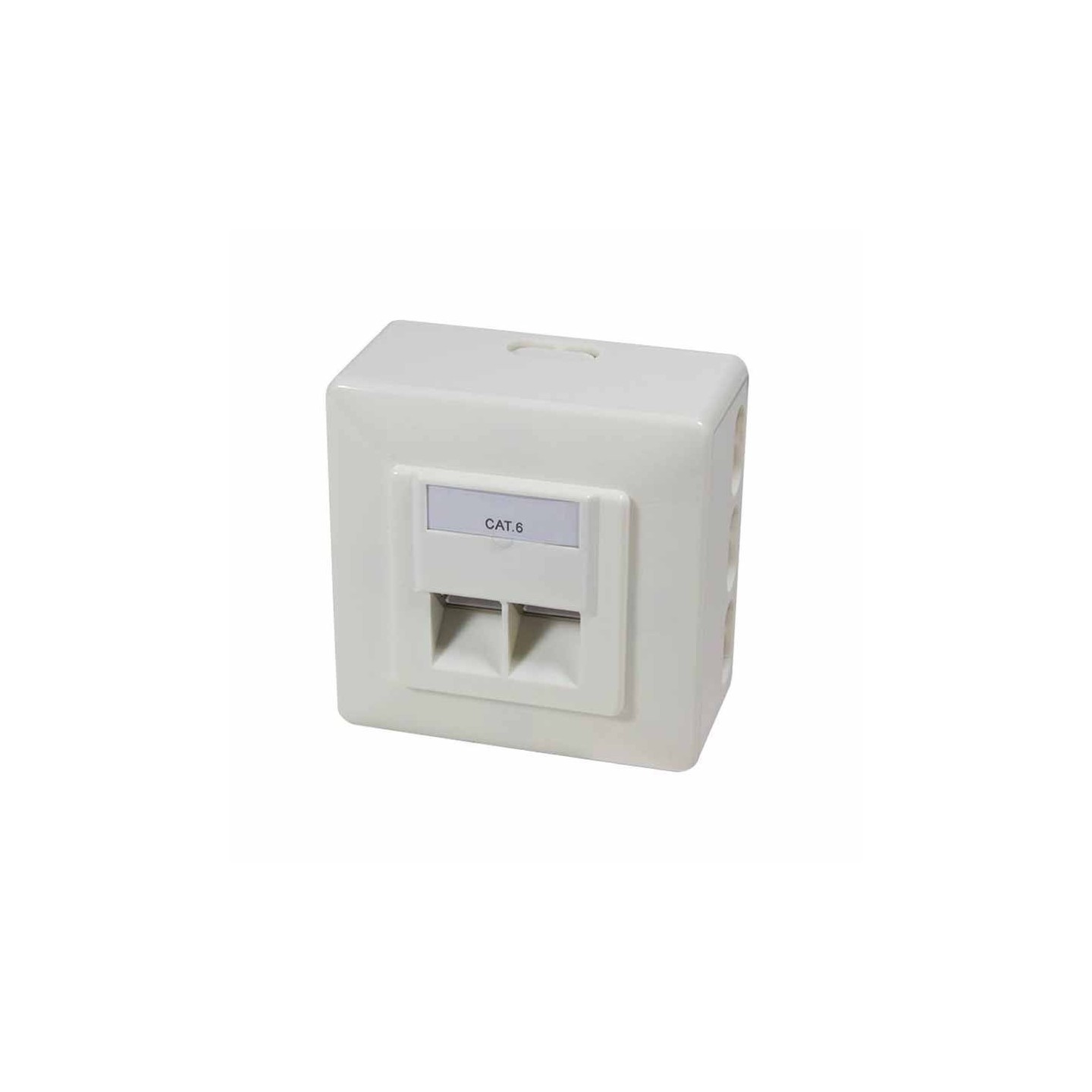 Buy NP0006A CAT6 SURFACE MOUNTED BOX LOGILINK in Cyprus, Nicosia, Limassol, Larnaka, Pafos