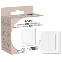 Buy WS-K08D LIGHT SWITCH H2 EU (4 BUTTONS,2 CHANNELS), WHITE AQARA in Cyprus, Nicosia, Limassol, Larnaka, Pafos