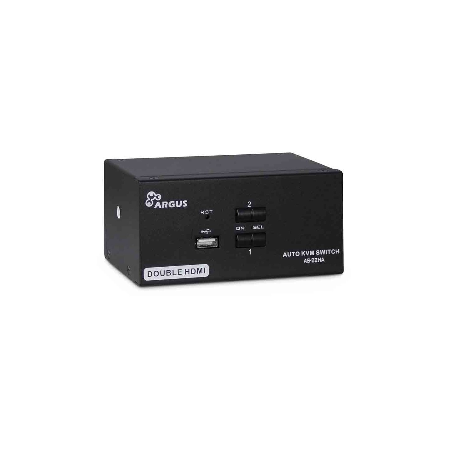 AS-22HA 2port IPC KVM SWITCH HDMI METAL ARGUS — Buy in Cyprus with Fast Delivery