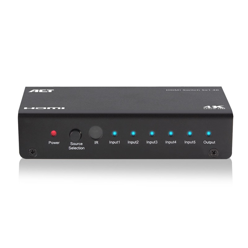 AC7840 HDMI SWITCH 5x1 3D AND 4K SUPPORT ACT — Buy in Cyprus with Fast Delivery