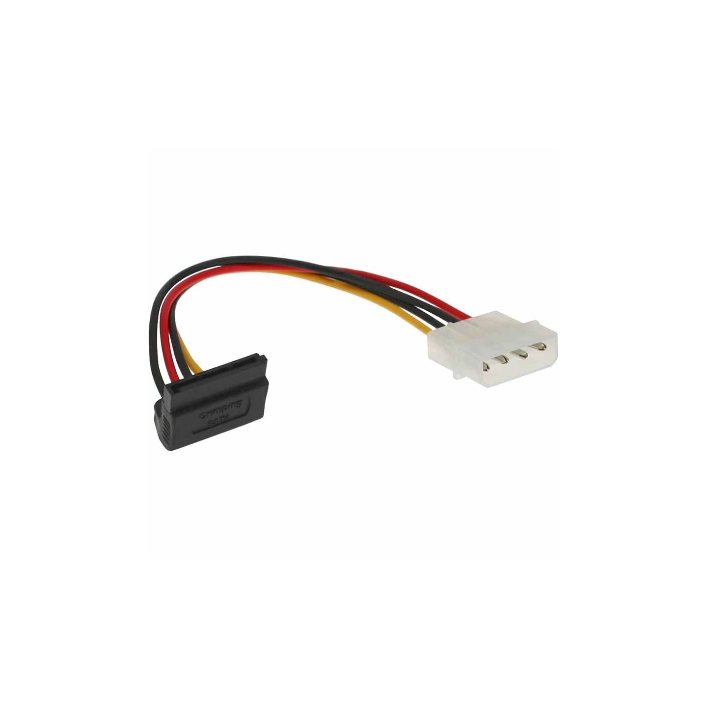 29670X SATA POWER CBL ANGLED 1x4 TO 15pin F M 0,15m INLINE — Buy in Cyprus with Fast Delivery