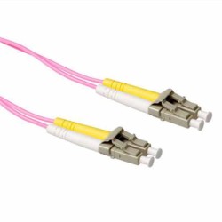 RL9703 3m FIBER PATCH CABLE LC LC CONNECTORS MULTIMODE OM4 50 125 DUPLEX LSZH ACT — Buy in Cyprus with Fast Delivery