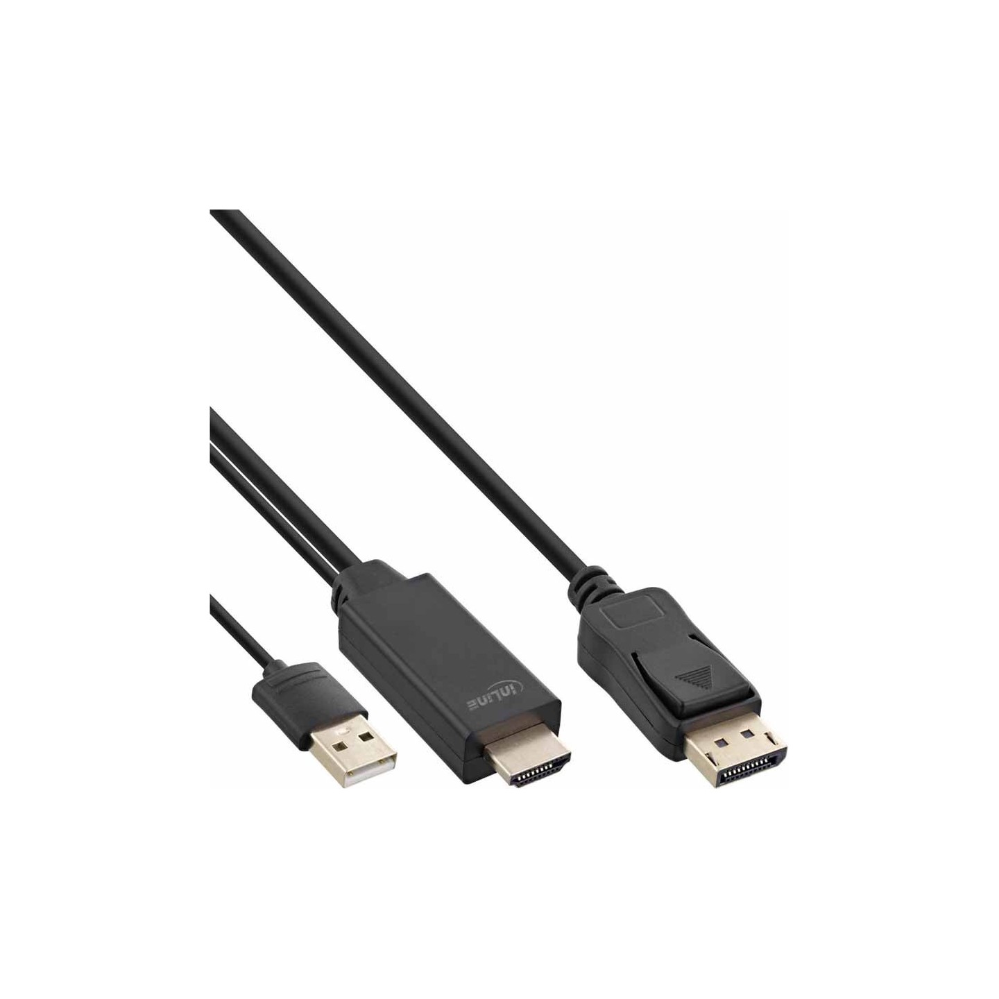 17162P 2m 4K HDMI TO DISPLAY PORT CONVERTER CABLE INLINE — Buy in Cyprus with Fast Delivery