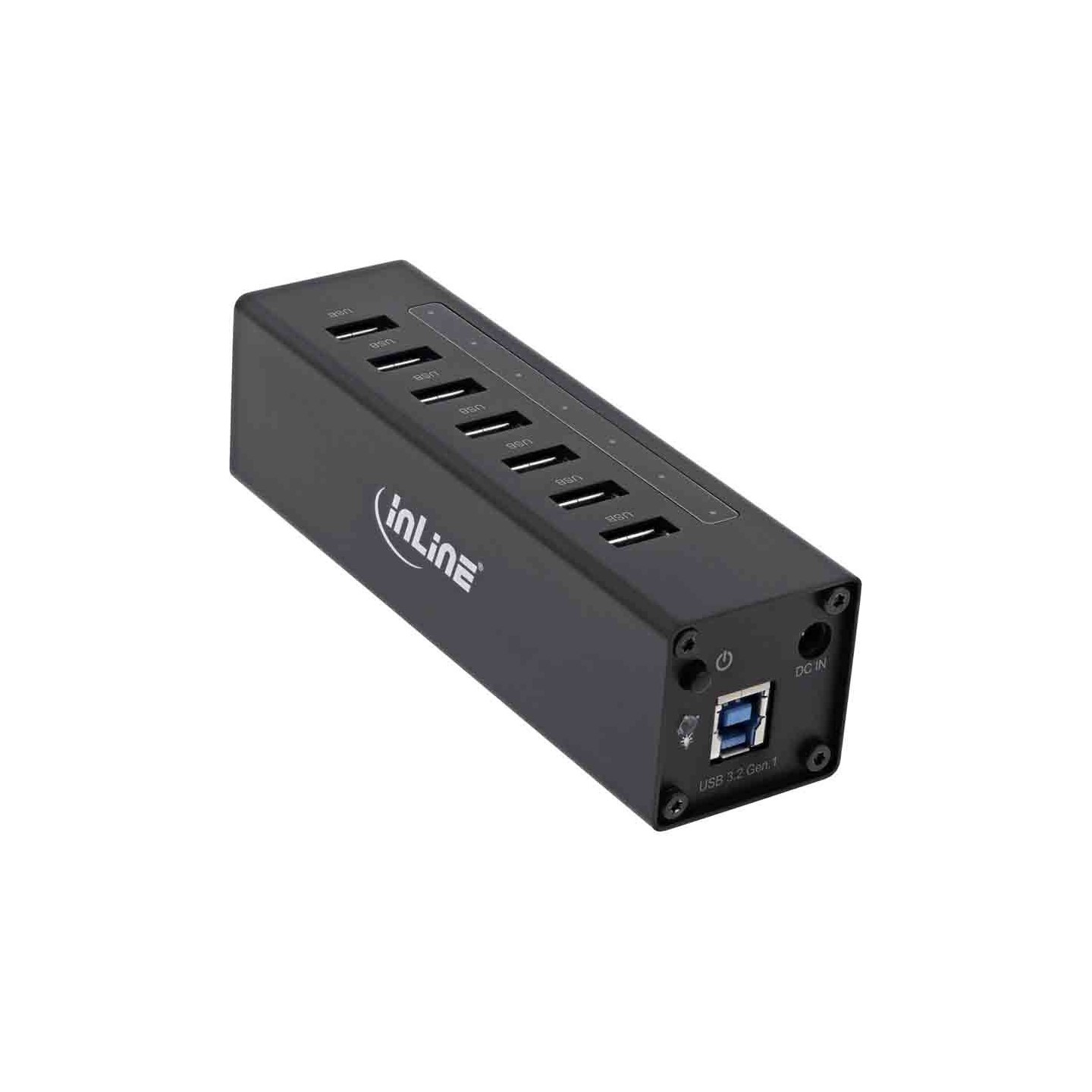 35395B HUB USB3.0 7-PORT ALUMINIUM CASE W 2.5A PSU BLACK INLINE — Buy in Cyprus with Fast Delivery