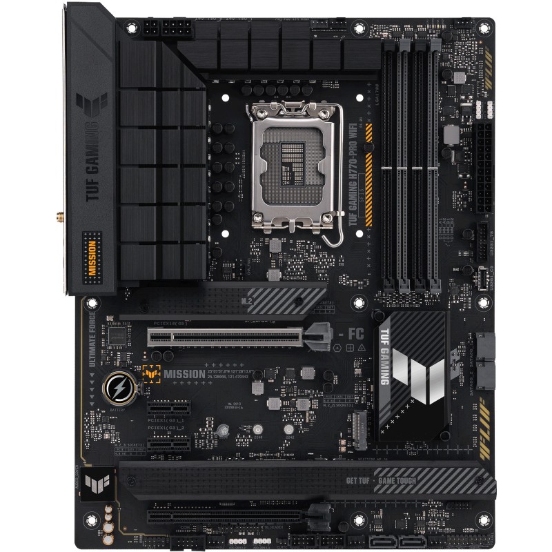 Buy ASUS TUF Gaming H770-PRO WiFi - LGA1700 ATX Motherboard - DDR5, 128GB Max, W... in Cyprus, Nicosia, Limassol, Larnaka, Pafos