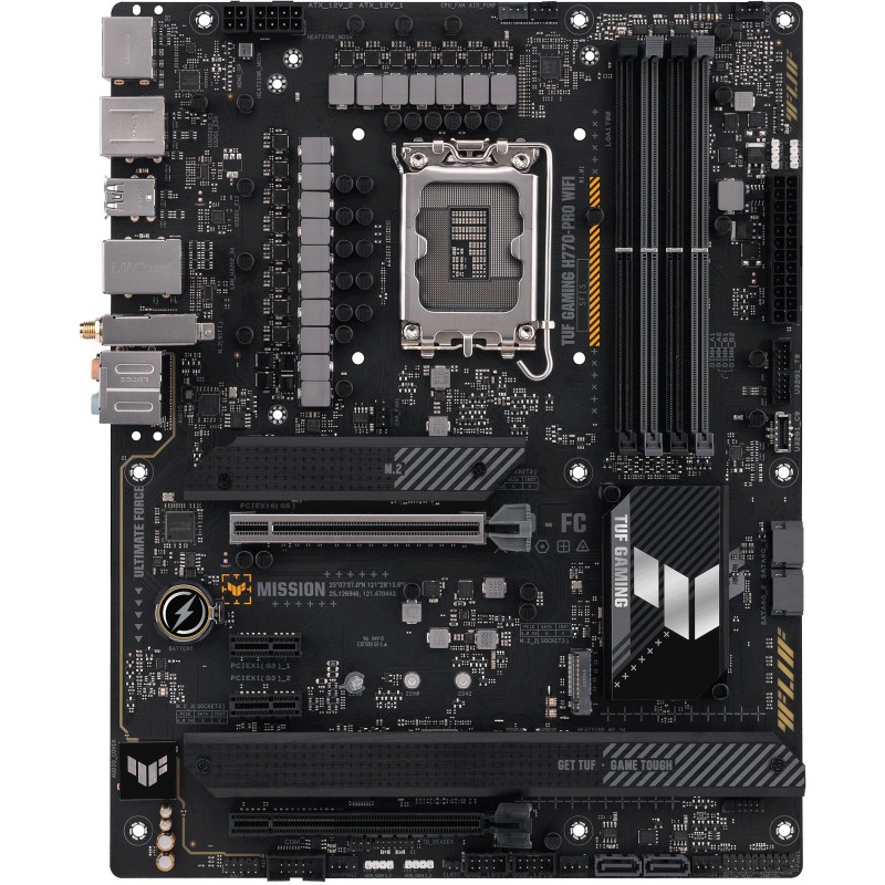 Buy ASUS TUF Gaming H770-PRO WiFi - LGA1700 ATX Motherboard - DDR5, 128GB Max, W... in Cyprus, Nicosia, Limassol, Larnaka, Pafos
