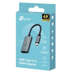 Buy TP-Link USB-C to HDMI Adapter - UA520C - 4K@60Hz, USB Type-C to HDMI, Multi-... in Cyprus, Nicosia, Limassol, Larnaka, Pafos
