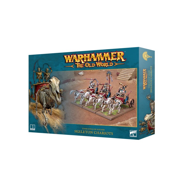 TOMB KINGS OF KHEMRI: SKELETON CHARIOTS — Buy in Cyprus with Fast Delivery