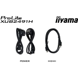 Buy iiyama ProLite XUB2491H - 23.8\" IPS 100Hz Full HD 0.5ms - Black, 150mm Heig... in Cyprus, Nicosia, Limassol, Larnaka, Pafos