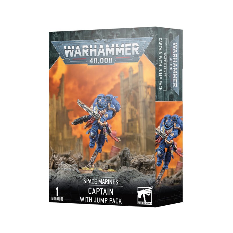 SPACE MARINES: CAPTAIN WITH JUMP PACK — Buy in Cyprus with Fast Delivery