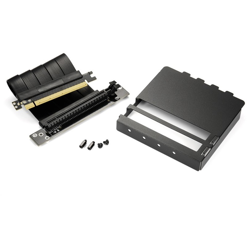 Buy Sharkoon Compact VGCK - Riser Card GPU Holder - Black Metal, PCIe 3.0, 11.5 ... in Cyprus, Nicosia, Limassol, Larnaka, Pafos