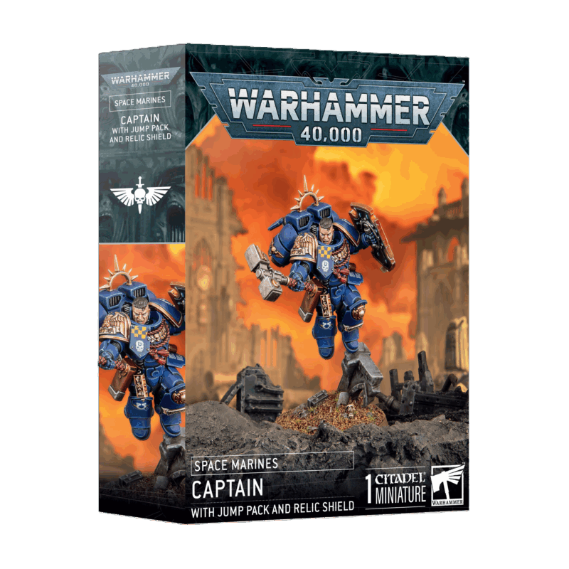 S M: CAPTAIN W JUMP PACK & RELIC SHIELD — Buy in Cyprus with Fast Delivery