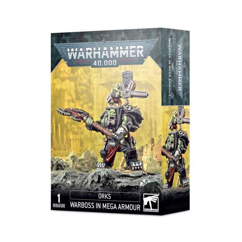 ORKS: ORK WARBOSS IN MEGA ARMOUR — Buy in Cyprus with Fast Delivery