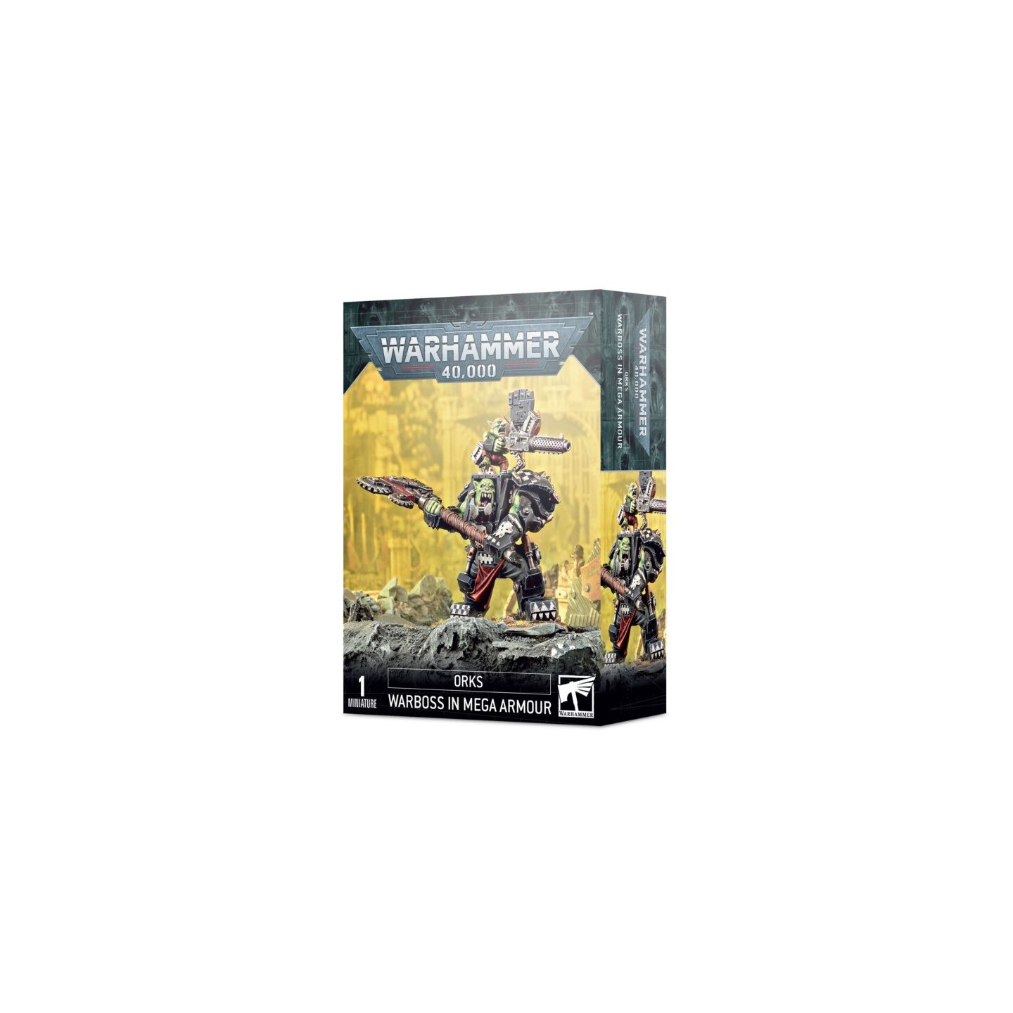 ORKS: ORK WARBOSS IN MEGA ARMOUR — Buy in Cyprus with Fast Delivery