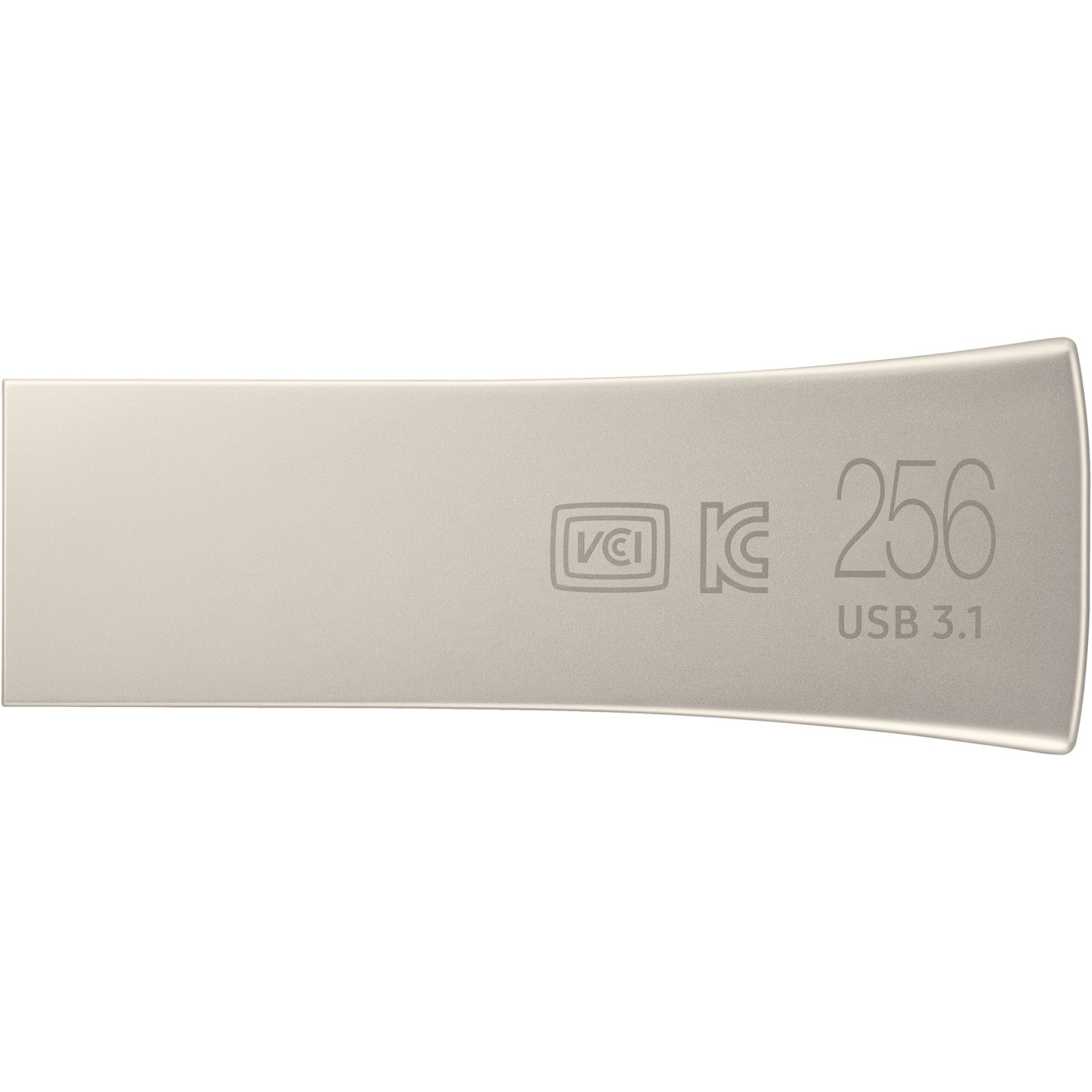 Samsung BAR Plus - MUF-256B3 - 256GB USB 3.2 Gen 1 (Type-A), Silver, 300MB/s, Capless — Buy in Cyprus with Fast Delivery
