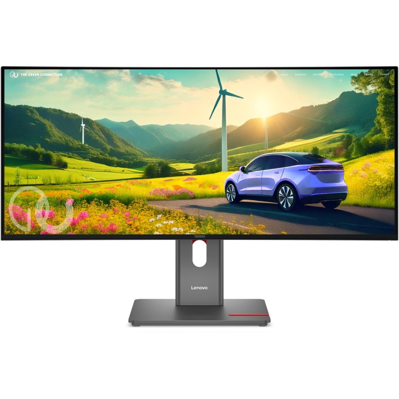 Lenovo ThinkVision P34WD-40 34" Curved WQHD IPS 120Hz USB-C Dock 140W (Boxed) — Buy in Cyprus with Fast Delivery