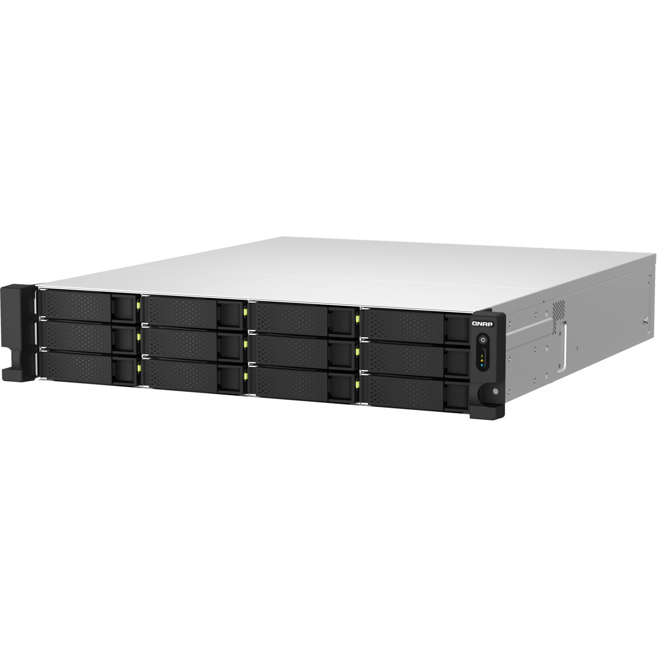QNAP TS-h1887XU-RP - E-2336 - 6C/12T Xeon E-2336 2.9–4.8GHz, 32GB ECC DDR4 (2x16GB), 18-bay 2U Rack NAS