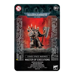 CHAOS SPACE MARINES MASTER OF EXECUTIONS — Buy in Cyprus with Fast Delivery
